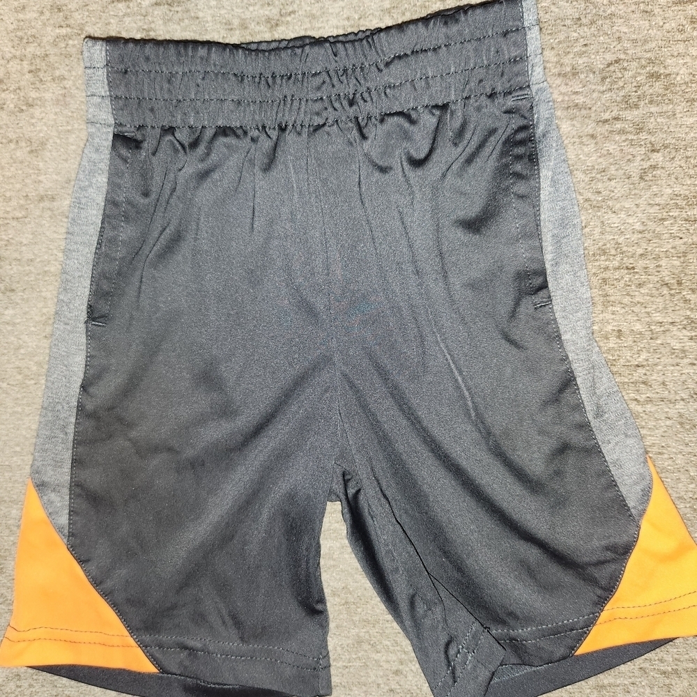 Jumping Beans Black and Orange Athletic Shorts